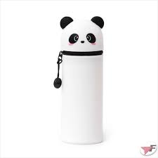 2-IN-1 SILICONE PENCIL CASE KAWAII - PANDA
